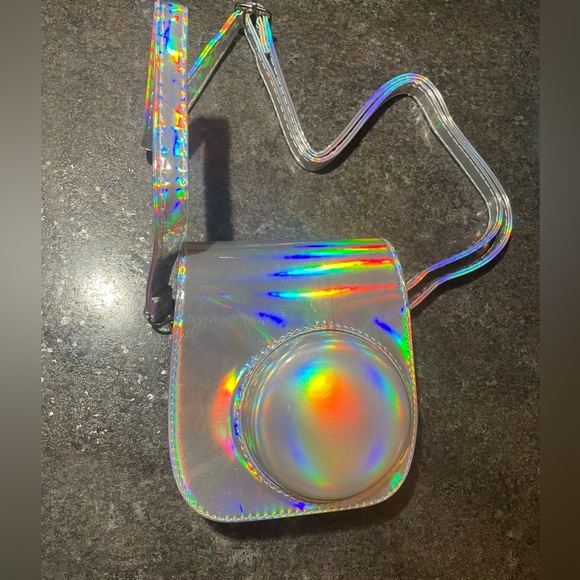 Fugifilm instamax rainbow camera case Bonus:back comes off!-why in description - Picture 1 of 3
